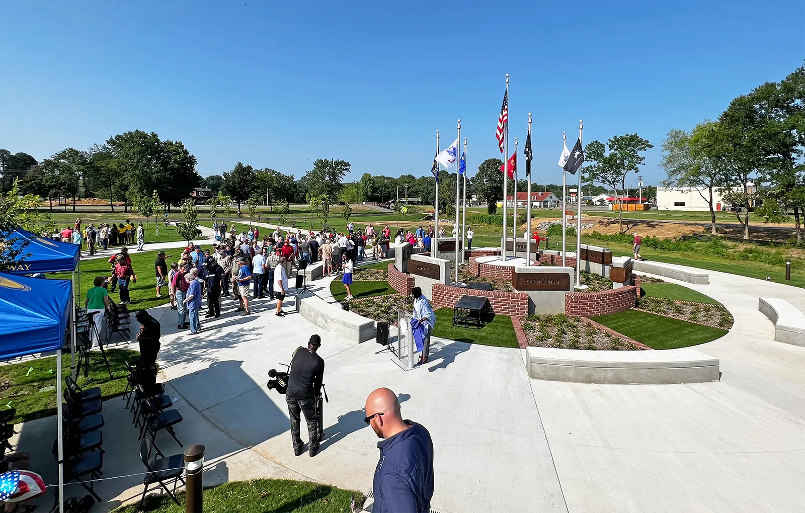Pompe Park offers a unique setting for veteran-related events