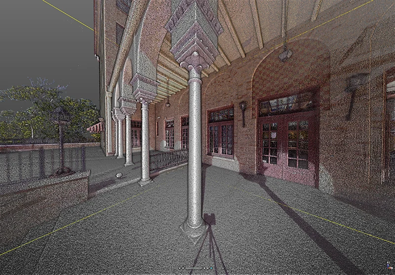 Exterior point cloud