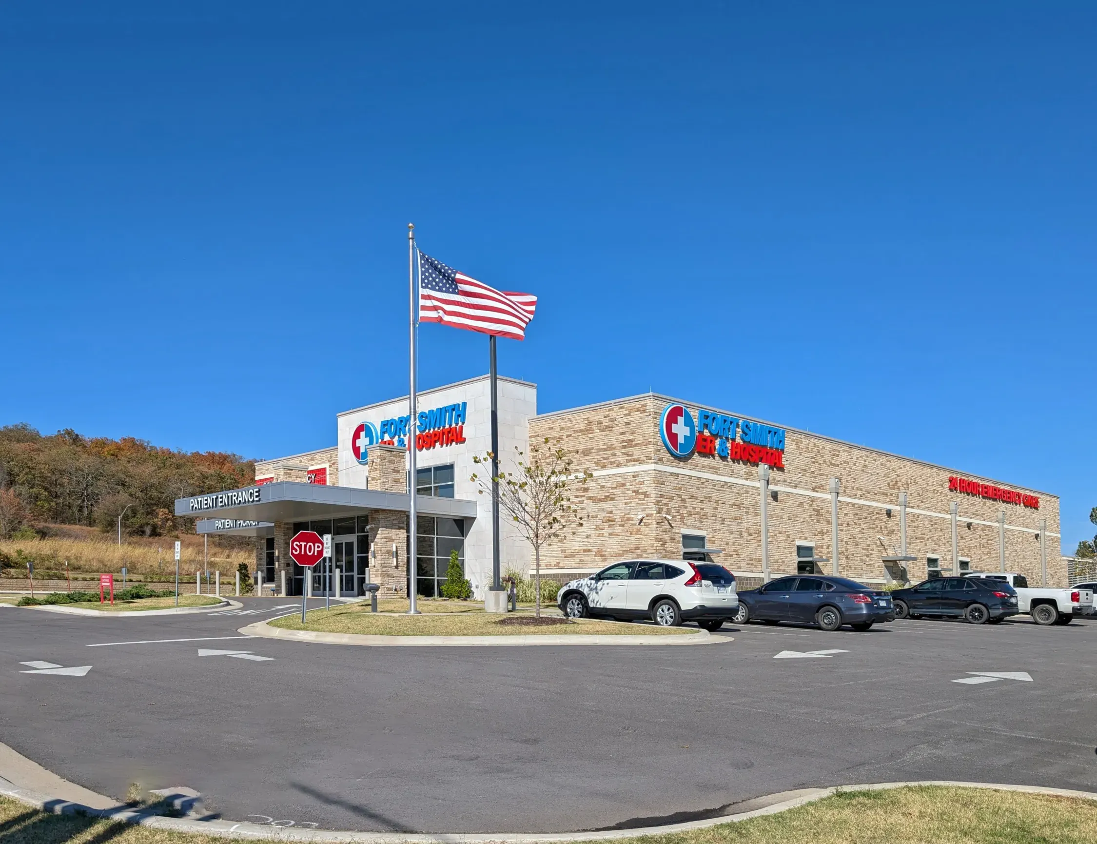 the hospital accommodates fort smith's current needs but will expand to a second location once it reaches maximum capacity